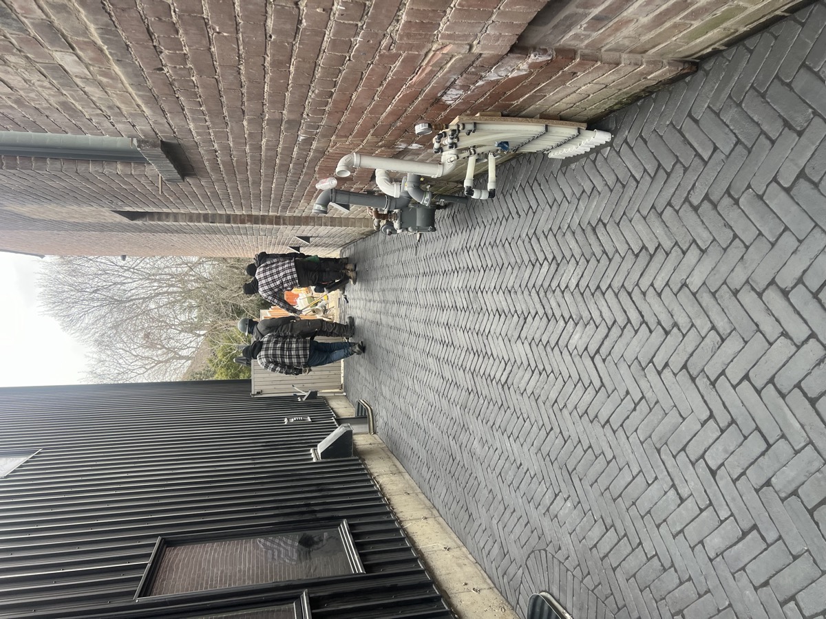 Paver driveway detail